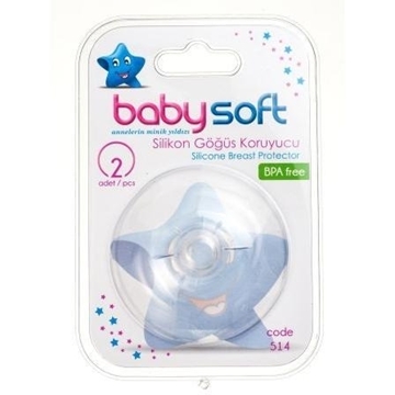 BABYSOFT SILIKON GOGUS KORUYUCU (514) resmi
