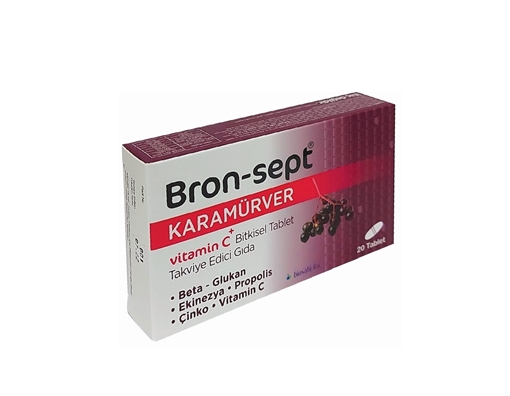 BRON-SEPT KARAMURVER VITAMIN C 20 TABLET resmi