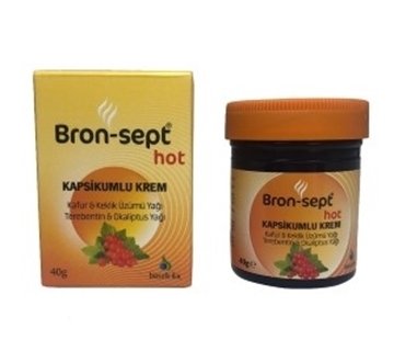 BRON-SEPT HOT KAPSIKUMLU KREM 40 GR resmi