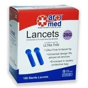 Picture of LANSET 100 ADET (ARTIMED) 28G